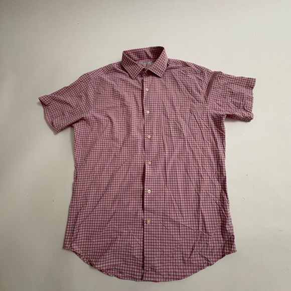 PETER MILLAR “Featherweight” short sleeve button down - Picture 1 of 7
